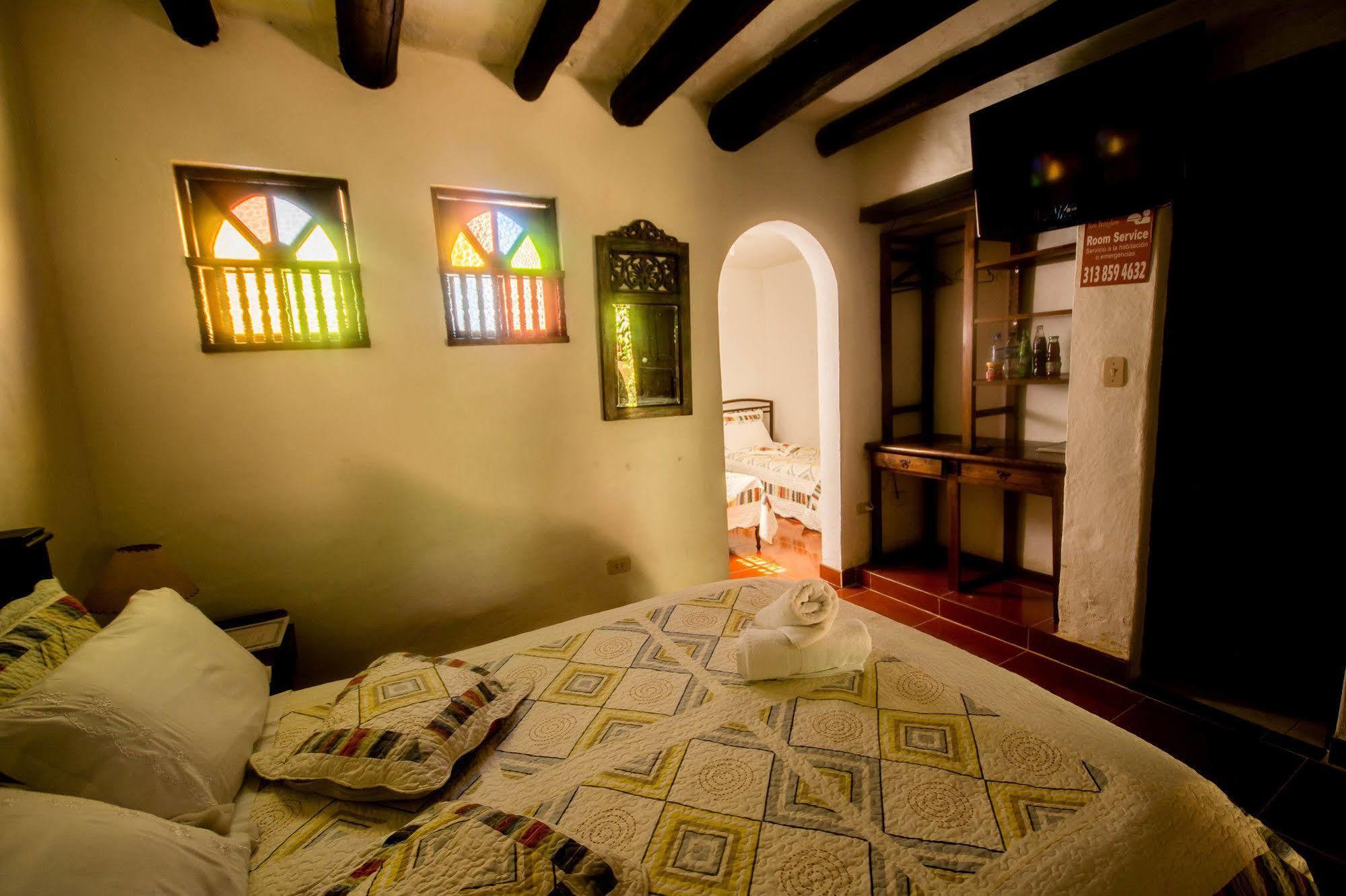Hotel Los Frayles 비야 데 레이바 외부 사진